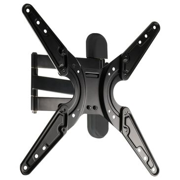 MetraAV Medium Single Stud Full Motion Mount for 26" - 60" TVs in Black, , large