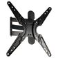 MetraAV Medium Single Stud Full Motion Mount for 26" - 60" TVs in Black, , large