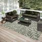 Dalyn Rug Company Sedona 9" x 12" Fernway Indoor/Outdoor Area Performance Rug, , large