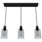 Hunter Lochmeade 29" 3-Light Linear Pendant Cluster in Natural Iron, , large