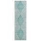 Dalyn Rug Company Trevi TV4 2"3" x 7"6" Teal Runner, , large