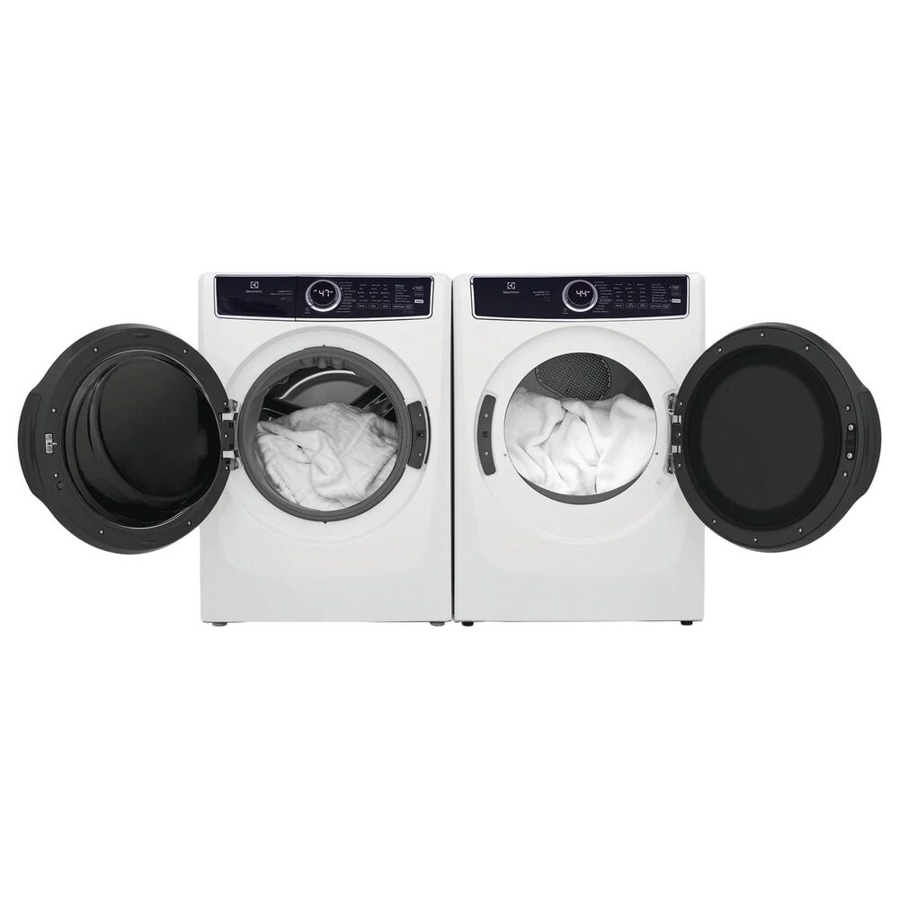 Electrolux 4.5 Cu. Ft. Front Load Washer and 8.0 Cu. Ft. Gas Dryer Laundry Pair in White, , large