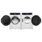 Electrolux 4.5 Cu. Ft. Front Load Washer and 8.0 Cu. Ft. Gas Dryer Laundry Pair in White, , large