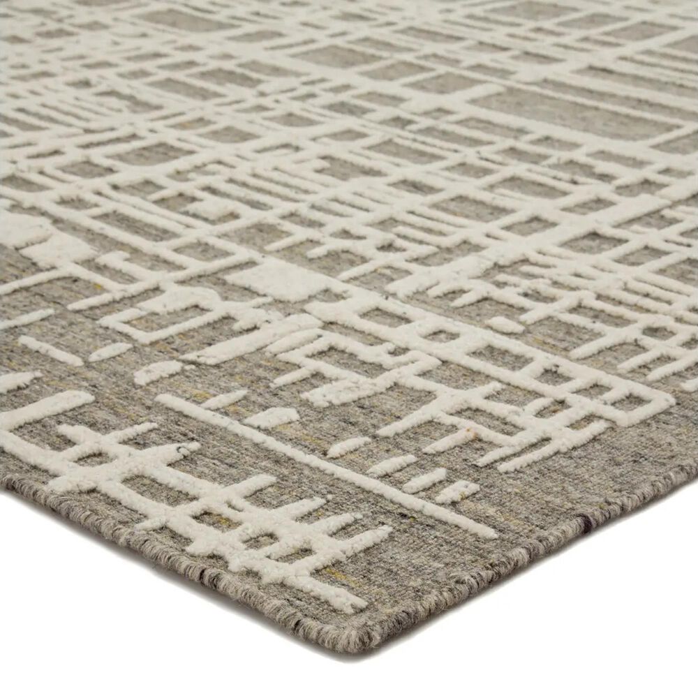 Jaipur Clamor Arlo 10&#39; x 14&#39; Whitecap Gray Area Rug, , large