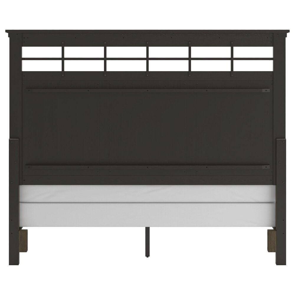 Ashley Queen Bed and Two Nightstands in Medium Brown, , large