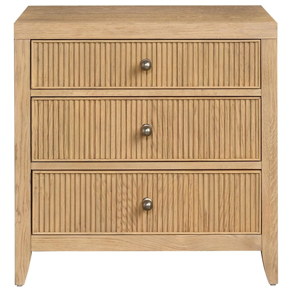 Universal Furniture Avaline Queen Upholstered Storage Bed with Dresser, Chest and Two Nightstands in Skylark with USB Ports and Outlets, , large
