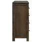 New Heritage Design Blue Ridge 3-Piece Bedroom Set in Rustic Gray, , large