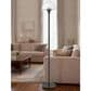 Cal Lighting Eleanor Floor Lamp in Charcoal Grey, , large