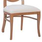 Linon Home Decor Dara Side Chair in Light Brown (Set of 2), , large