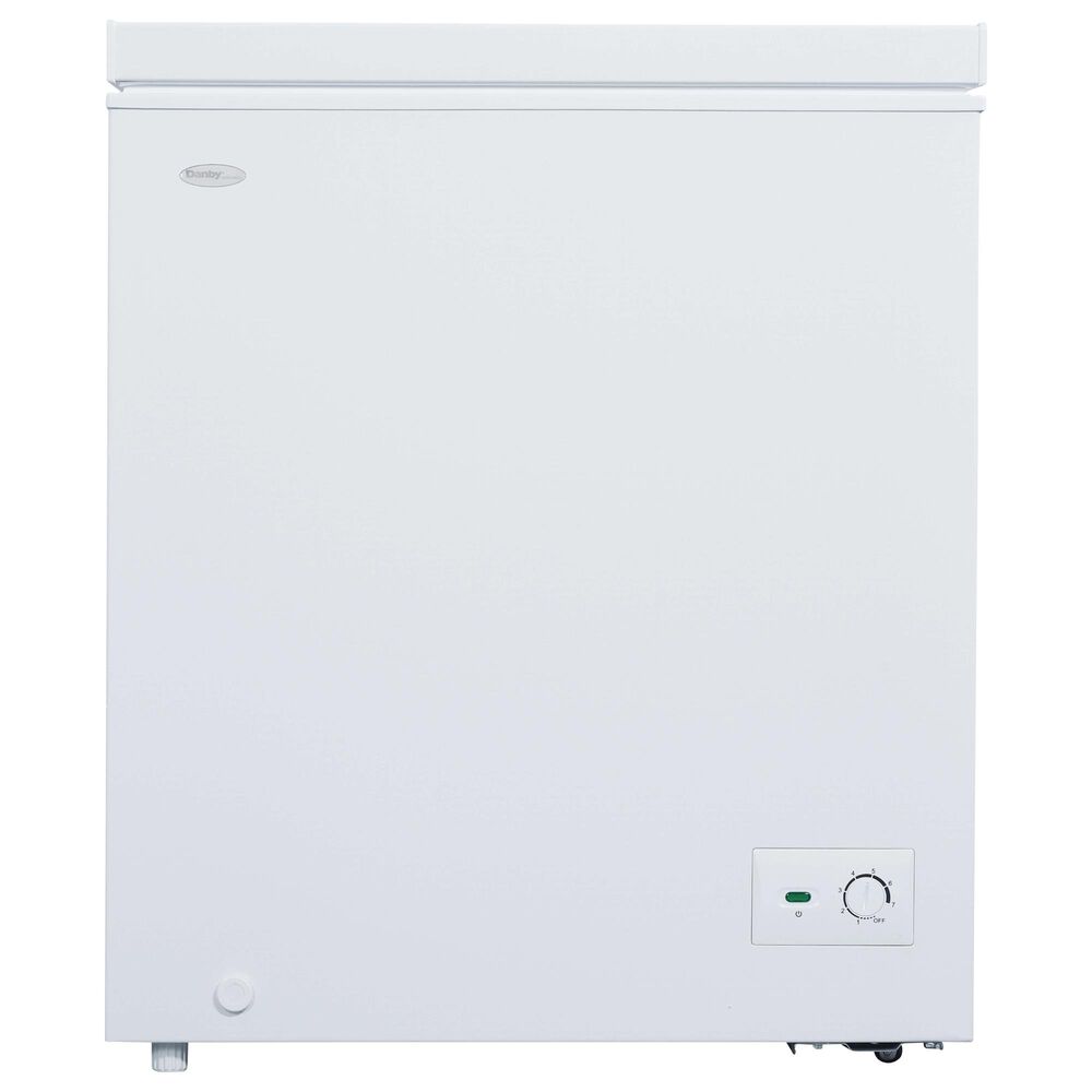 Danby Diplomat 5.0 Cu. Ft. Chest Freezer in White, , large