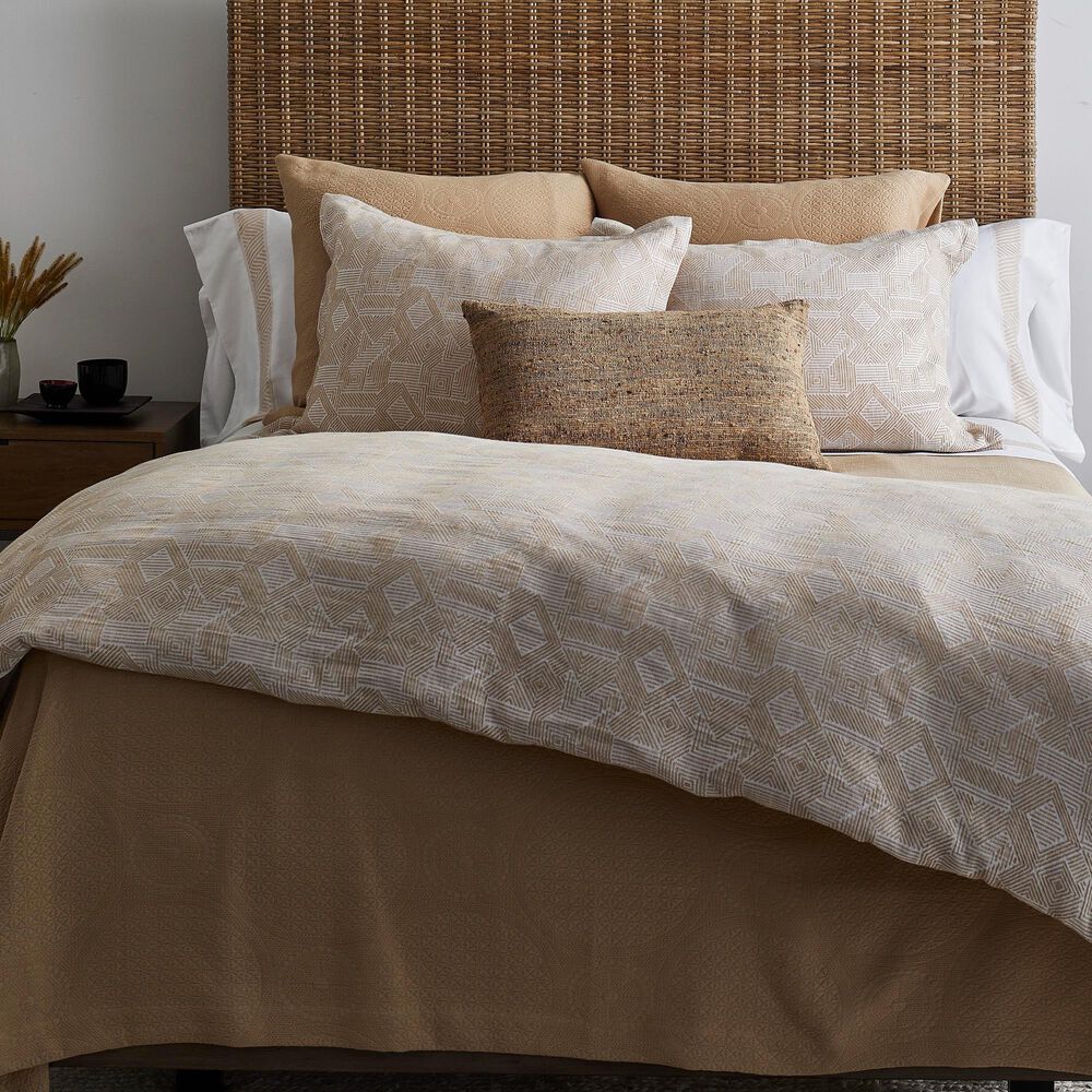 Ann Gish Great Hall 3-Piece Queen Coverlet Set in Sand, , large