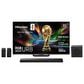 Hisense 85" Class UR8 RGB Mini-LED Series UHD 4K HDR - Smart Google TV with 5.1.4 Channel Soundbar System in Black, , large