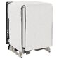 Whirlpool 24" Fully Integrated Dishwasher in Black Stainless Steel, , large