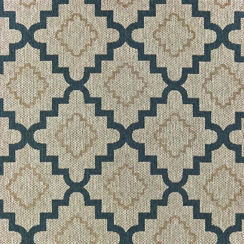 Oriental Weavers Latitude 804I 6&#39;7&quot; x 9&#39;2&quot; Grey Area Rug, , large