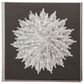 Maple and Jade 24" x 24" Glam Shadow Box Wall Decor in Black and Silver, , large