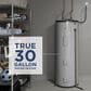 GE Appliances 30-Gallon Short Electric Water Heater with Stainless Steel Heating Elements in Gray, , large
