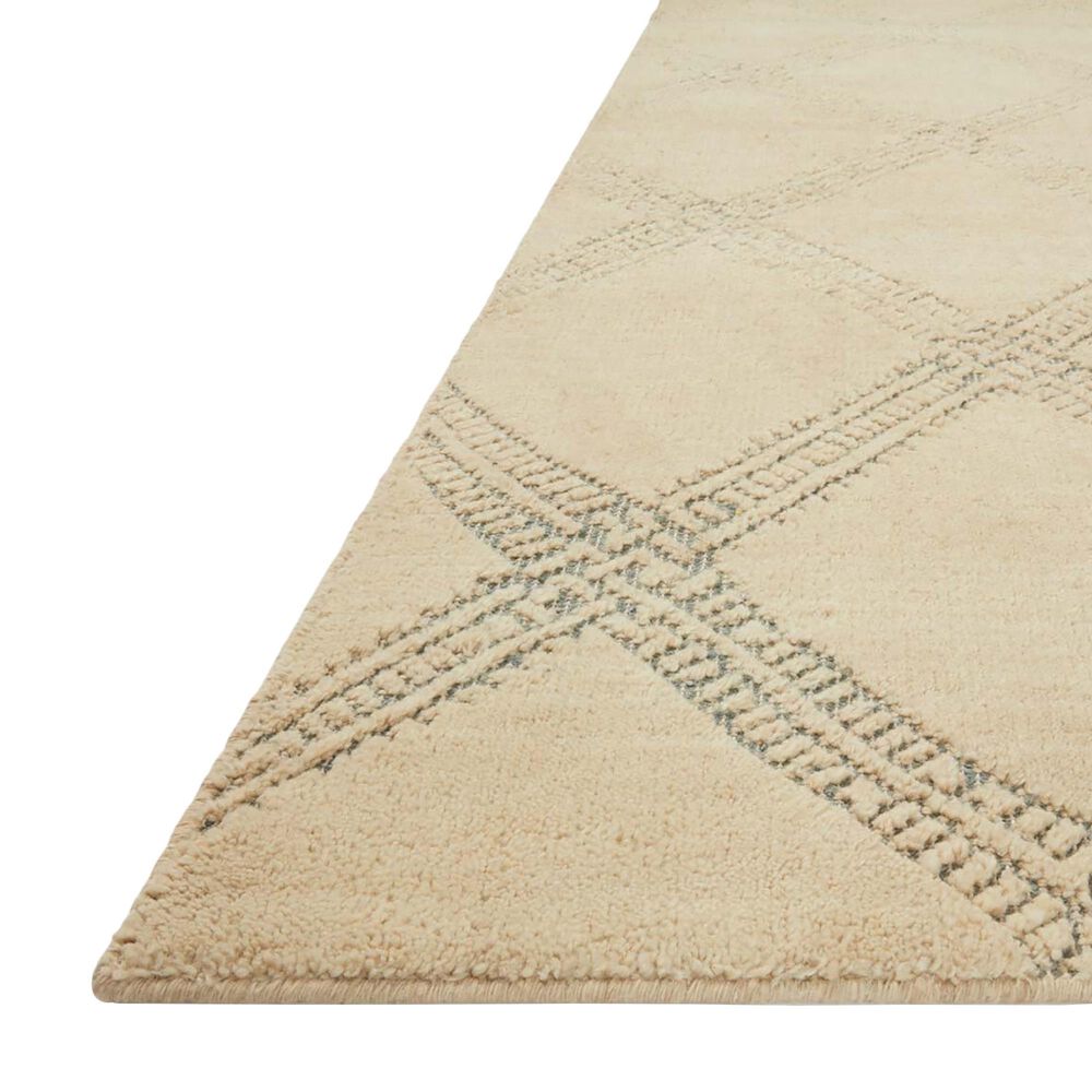 Loloi Milton 2&#39; x 3&#39; Beige and Ocean Area Rug, , large