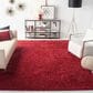 Safavieh August Shag 9" x 12" Red Area Rug, , large