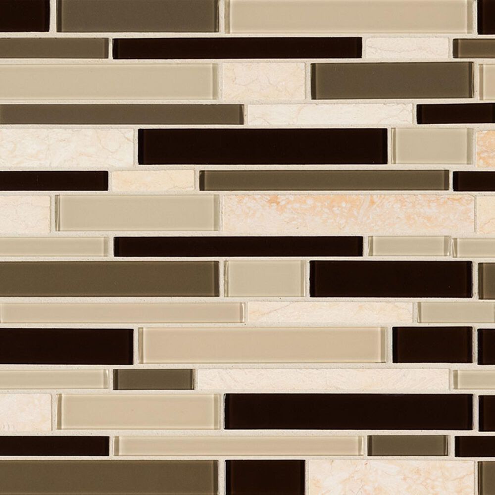 MS International Sonoma Valley 12" x 12" Glass Mosaic Sheet, , large