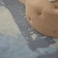 Nourison Prismatic PRS19 8"7" x 11"6" Seafoam and Silver Area Rug, , large