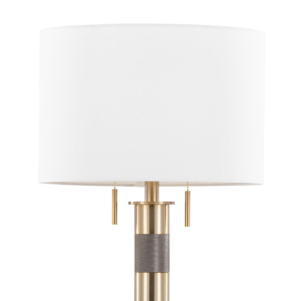 LumiSource Trophy Table Lamp in Gold, , large