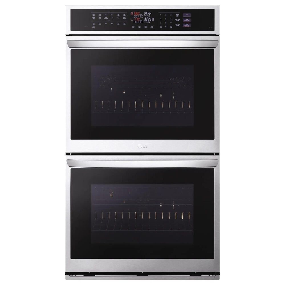 LG 2-Piece Kitchen Package with 9.4 Cu. Ft. Smart Double Wall Oven and 36&quot; Smart Induction Cooktop in Black, , large