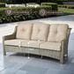 HOMLUX 5-Piece Outdoor Conversation Set with Solar Lighting Table in Beige, , large