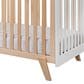 Sorelle Luce 2-In-1 Convertible Crib in Natural and White, , large