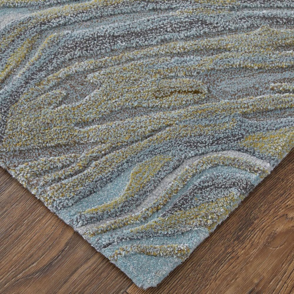 Feizy Rugs Kawai 10&#39; x 14&#39; Green and Multicolor Area Rug, , large