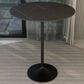 Leisuremod Verve 36" Round Bar Height Dining Table with Sintered Stone Top in Black - Table Only, , large
