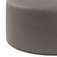 Jaxx Candler Faux Leather Ottoman in Gunmetal, , large