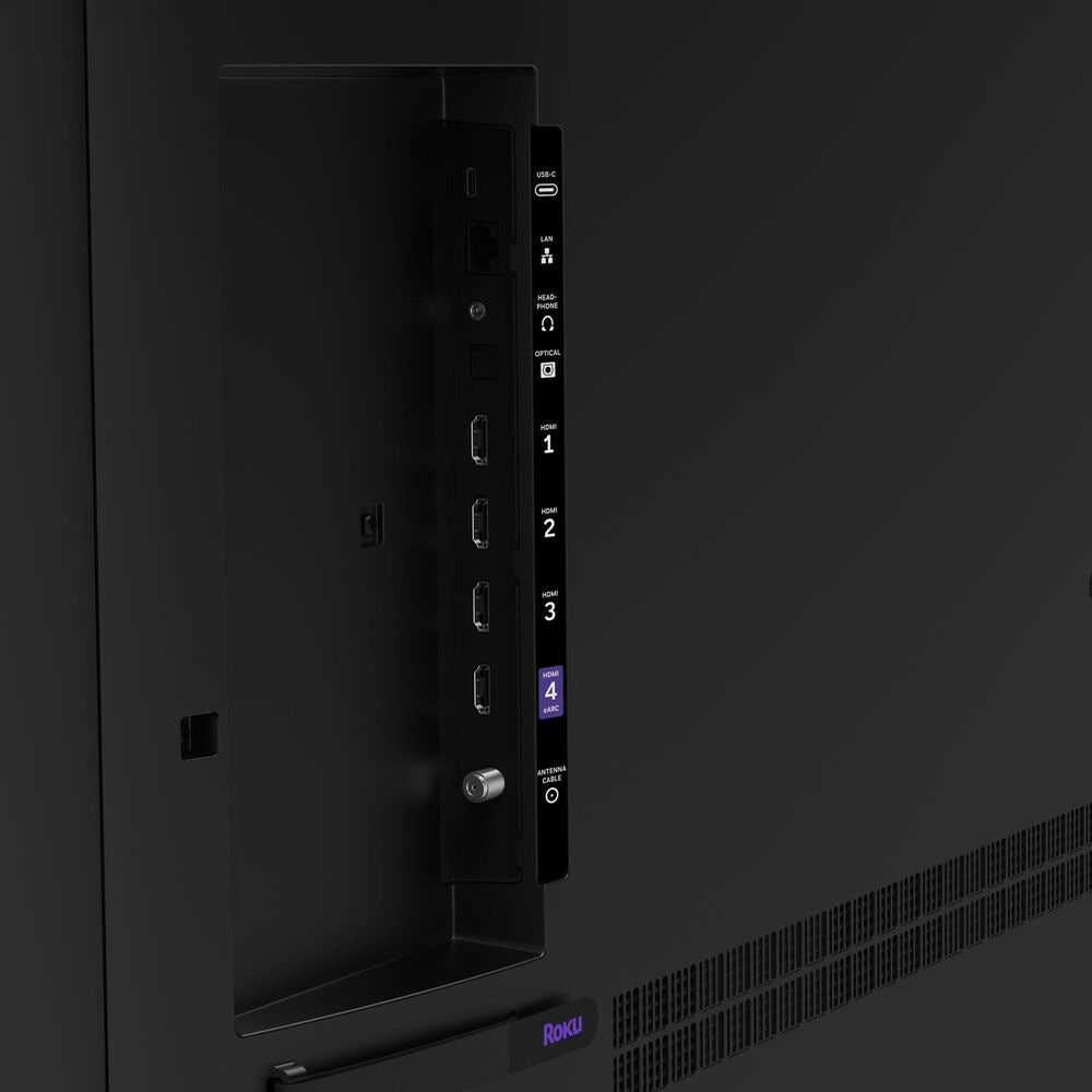 Roku 75" Class Plus Series QLED Mini-LED in Black - Smart TV, , large
