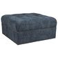 Smith Brothers Medium Square Ottoman in Blue, , large