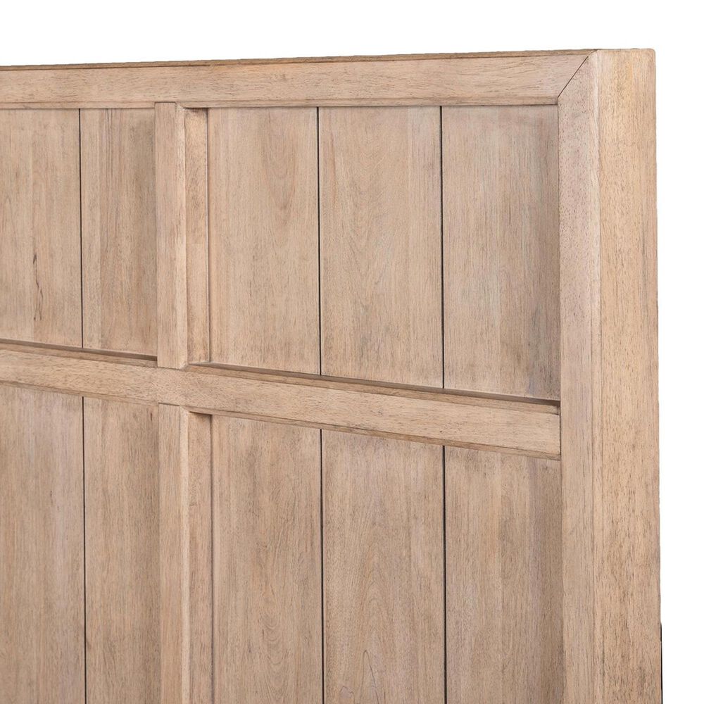 Belle Furnishings Proximity Place Queen Panel Bed in Barley Buff, , large