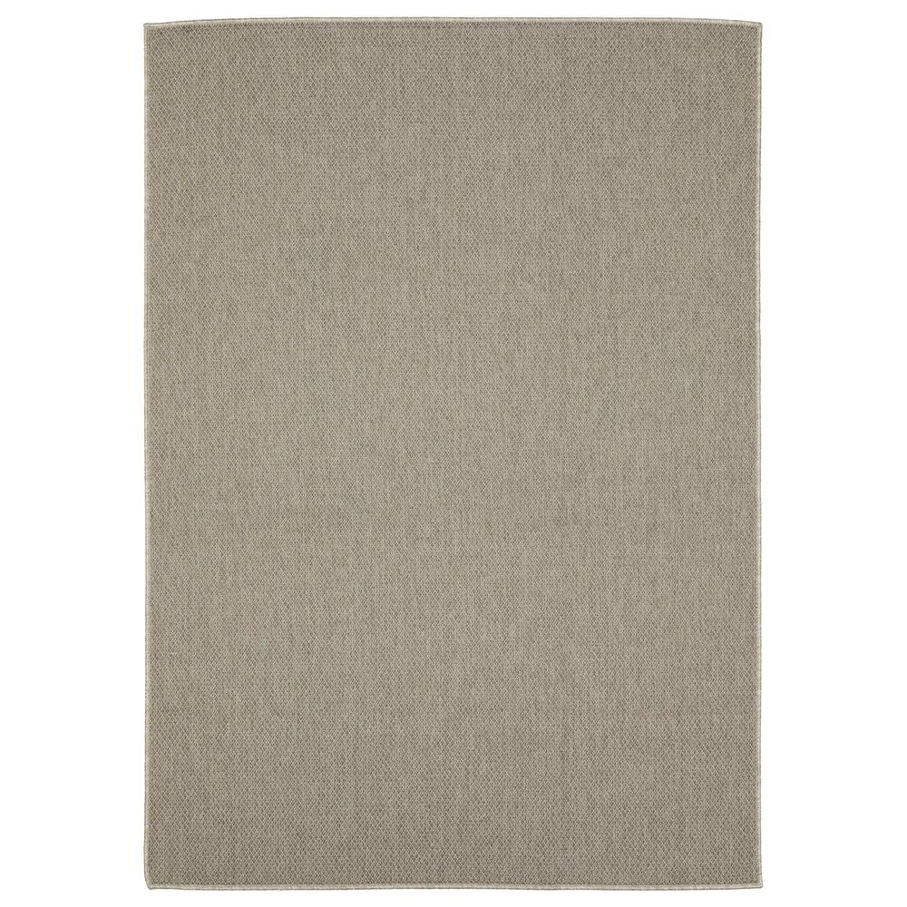 Oriental Weavers Caicos CA07A 5"3" x 7"3" Grey Area Rug, , large