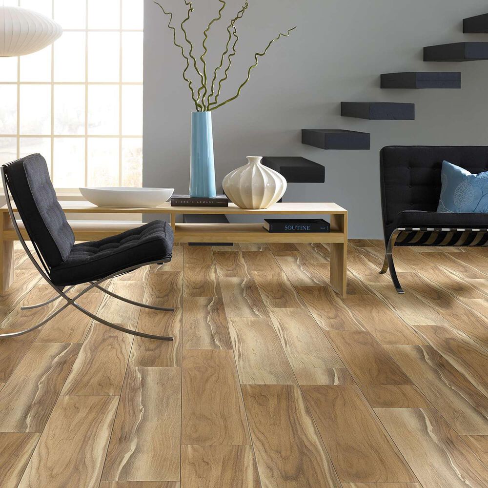 Shaw Vinyl Tile Adventure HD Plus Accent Sunbaked 7&quot; x 48&quot; Vinyl Plank, , large