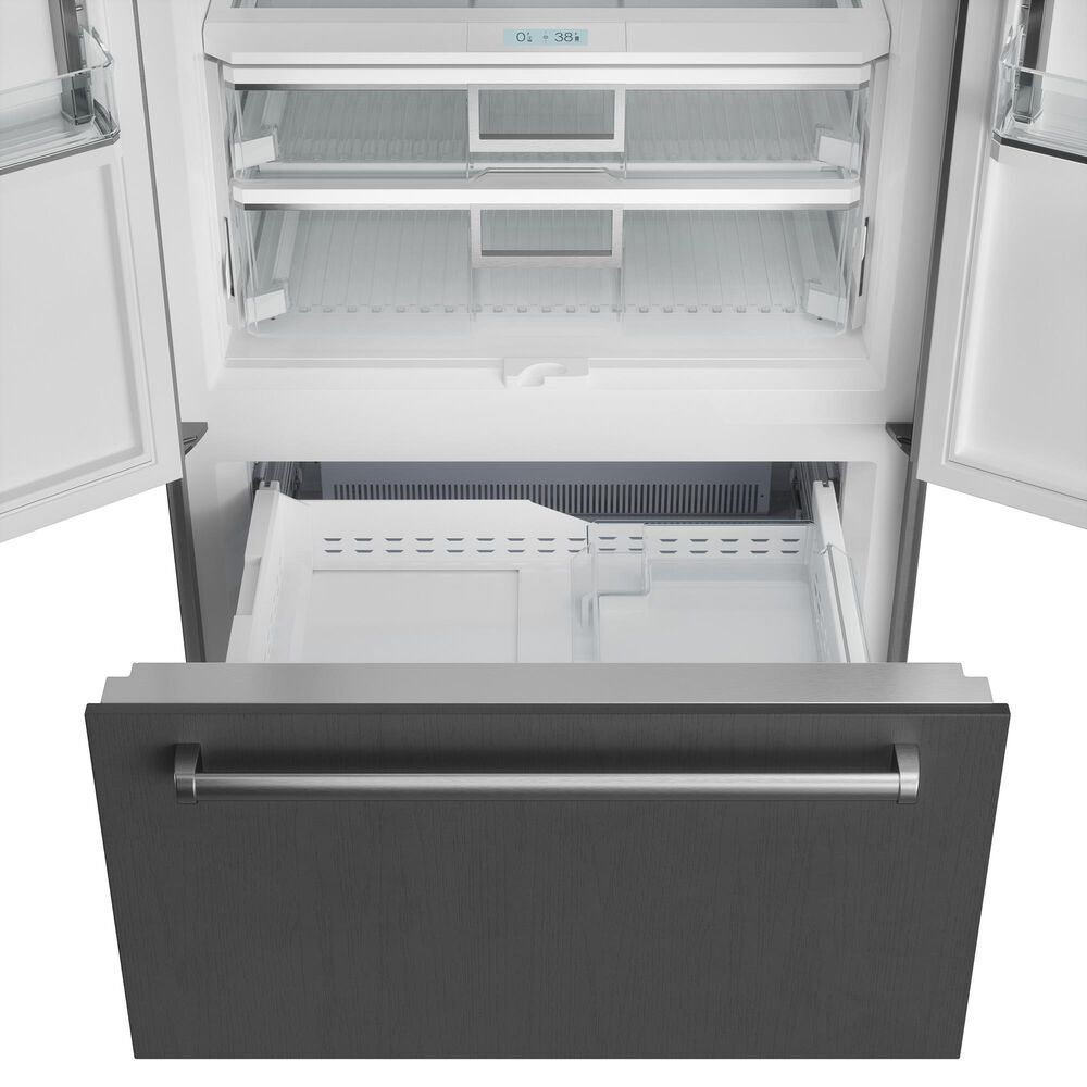 Sub Zero 20.5 Cu. Ft. Classic French Door Refrigerator with Internal Dispenser in Panel Ready, , large