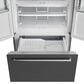 Sub Zero 20.5 Cu. Ft. Classic French Door Refrigerator with Internal Dispenser in Panel Ready, , large