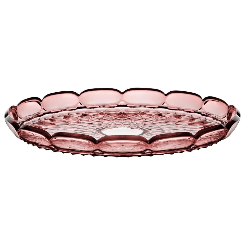 Fratelli Guzzini Vanity Large Round Tray in Mauve, , large