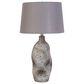 Classy Art Wholesalers Stonehaven Elegance Ceramic Table Lamp in Natural, , large