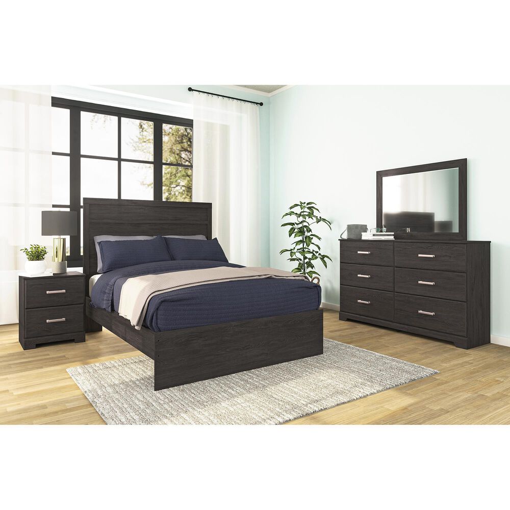 Ashley Belachime Full Panel Bed in Dark Charcoal, , large