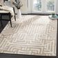 Safavieh Amsterdam AMS106A-4 4" x 6" Ivory/Mauve Area Rug, , large