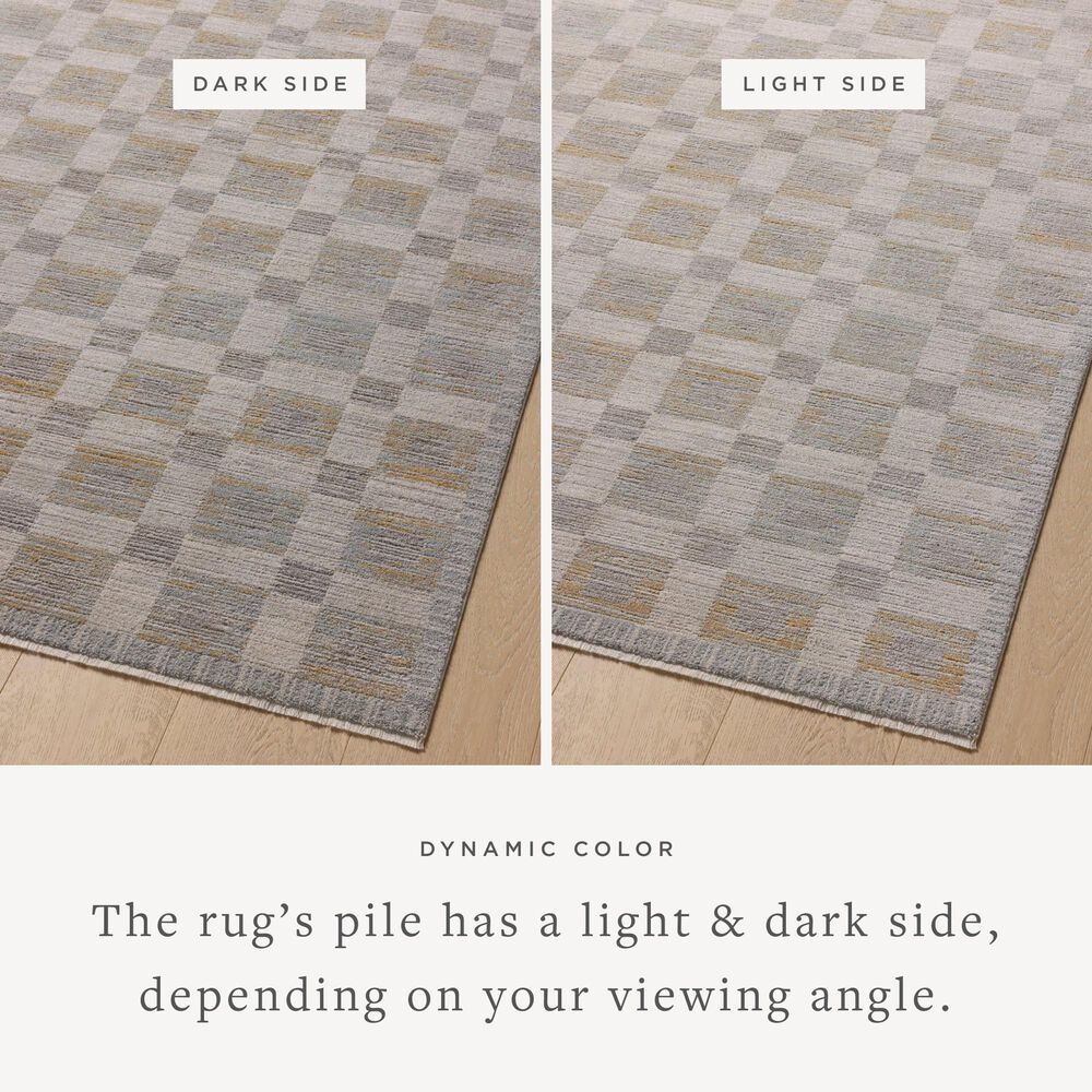Amber Lewis x Loloi Cali 11&#39;6&quot; x 15&#39;7&quot; Mist and Wheat Area Rug, , large