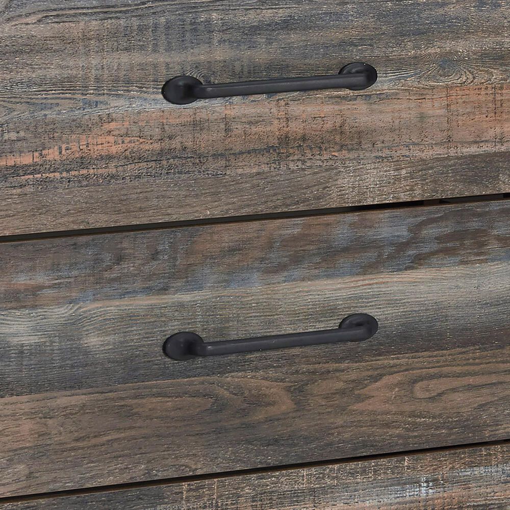 Ashley Drystan Youth 6 Drawer Dresser in Rustic Brown, , large