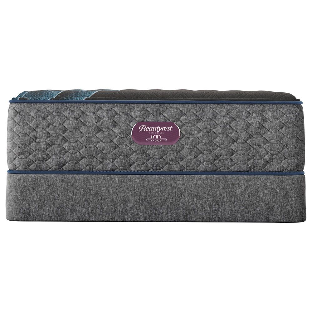Simmons World Class Level Four Plush Twin Mattress with High Profile Box Spring, , large
