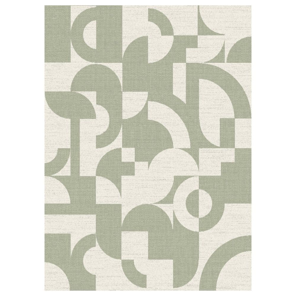 Balta Rugs Laetitia Abstract 5"3" x 7" Grey Area Rug, , large