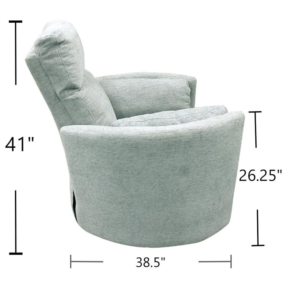 Simeon Collection Radius Power Swivel Glider Recliner in Windstream, , large