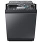 Samsung 24" Bespoke Smart Dishwasher with 3rd Rack Washing System in Fingerprint Resistant Matte Black, , large
