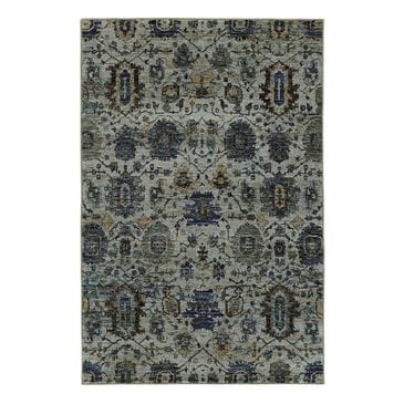 Oriental Weavers Andorra 7120A 1"10" x 3"2" Blue Scatter Rug, , large
