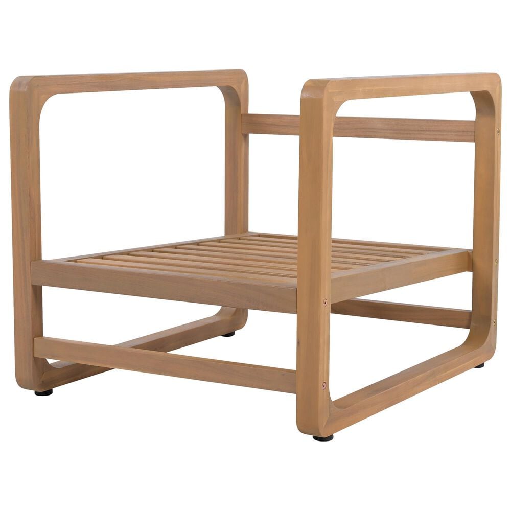 Hearth and Haven 3-Piece Patio Chat Set with Rounded Lines in Beige, , large